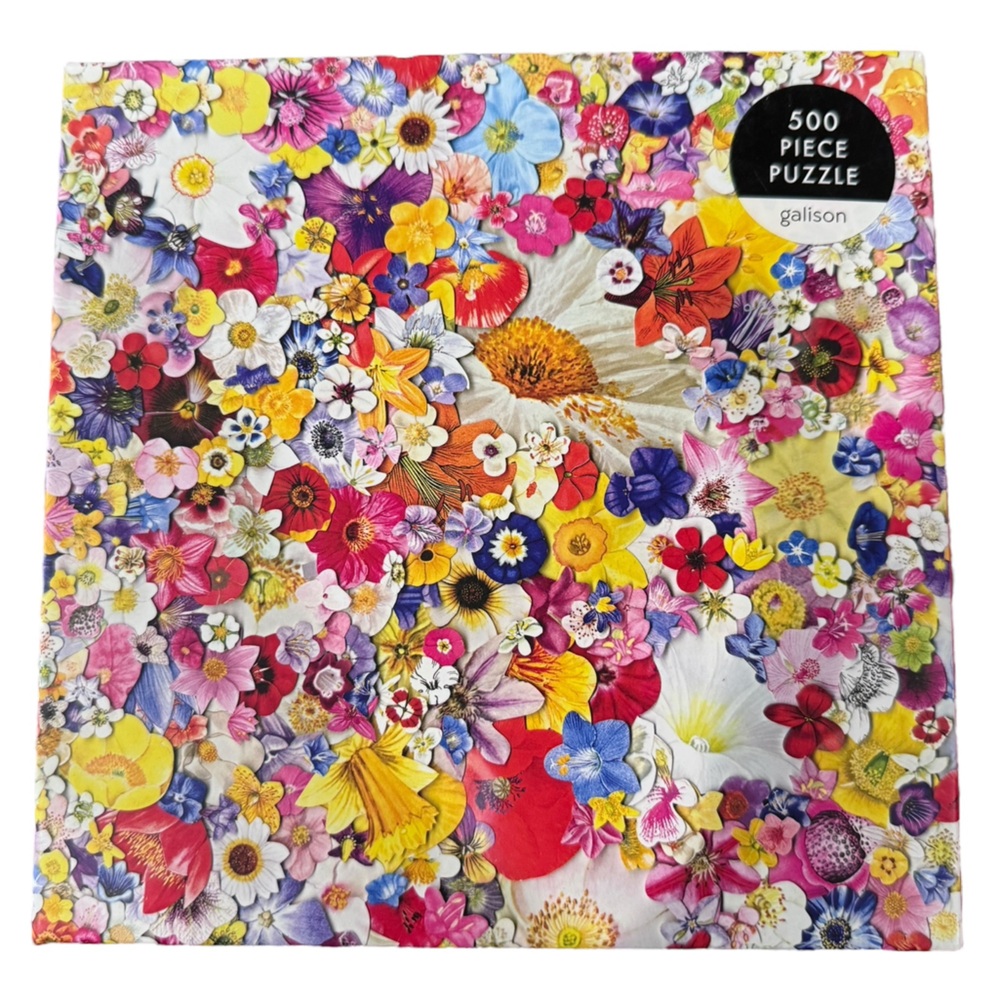Galison “Infinite Bloom” 500 Piece Jigsaw Puzzle - Flowers
